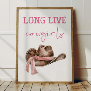 Póster de Viva las Vaqueras para decorar habitacio