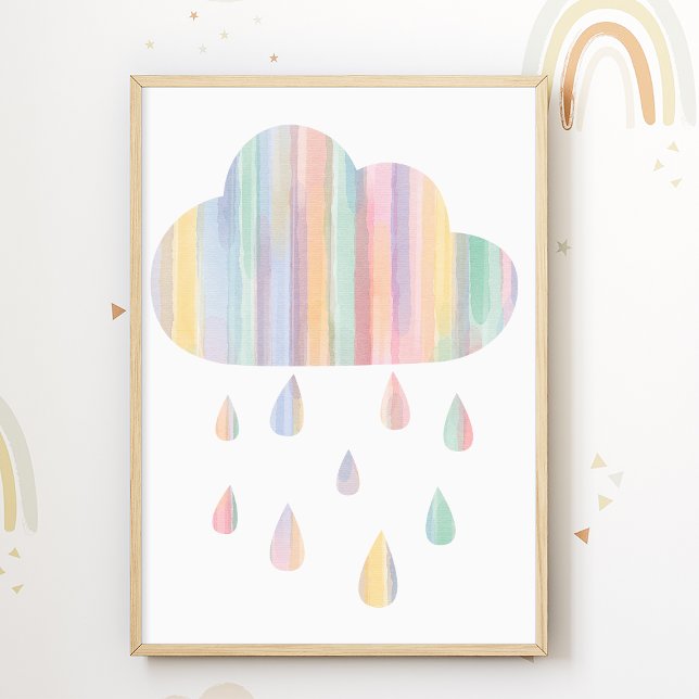 Póster de vivero de nube de pastel para habitación (Subido por el creador)