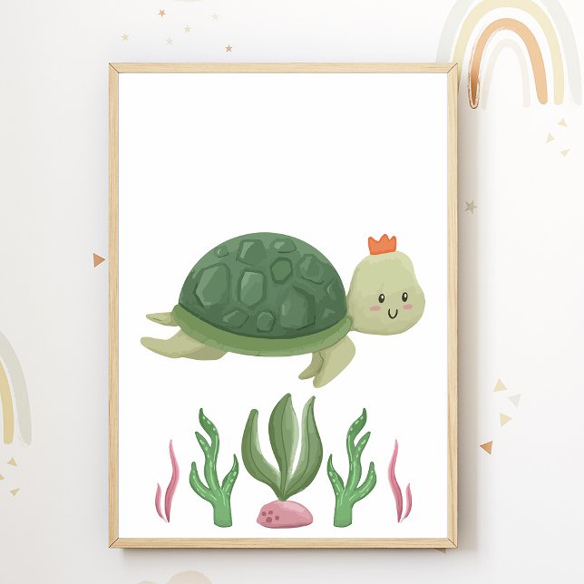 Póster de vivero de tortugas Decoración de habitac (Subido por el creador)