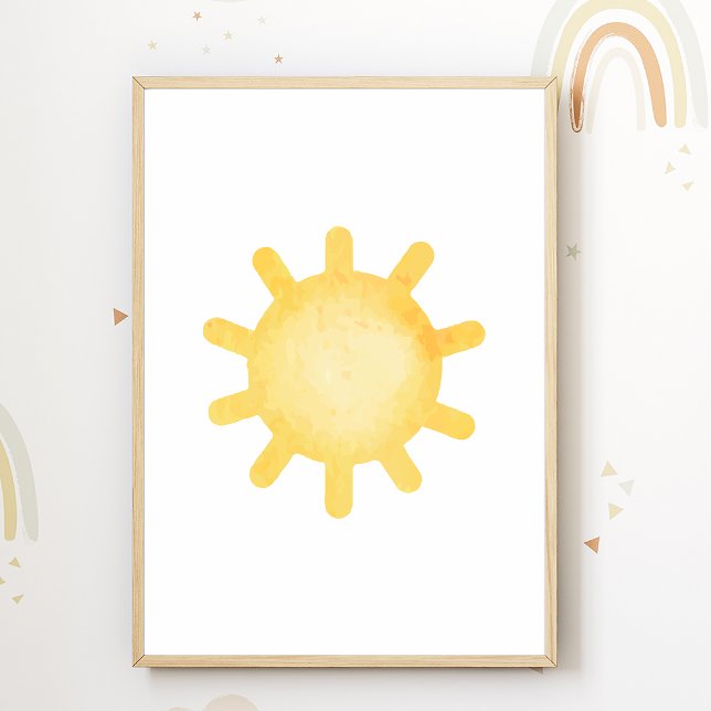 Póster de Vivero Pastel Sun para decoración de hab (Subido por el creador)