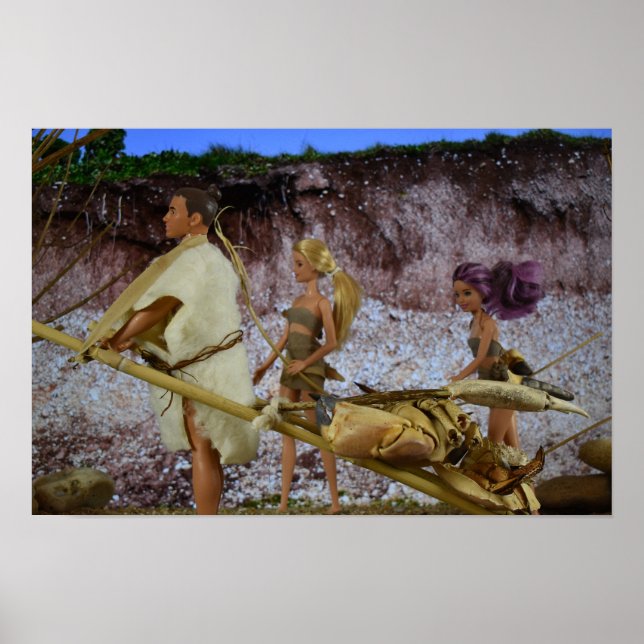 Póster De vuelta a casa después de la caza. poster (Frente)