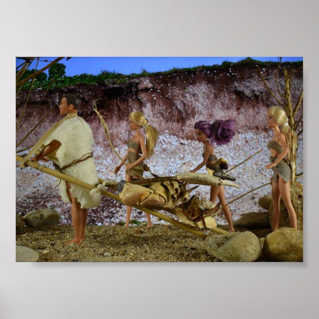 Póster De vuelta a casa después de la caza. poster (Frente)