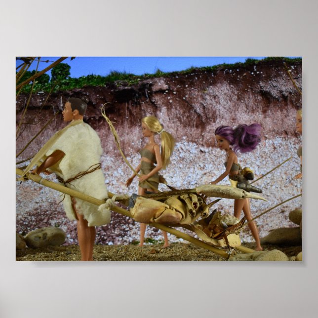 Póster De vuelta a casa después de la caza. poster (Frente)