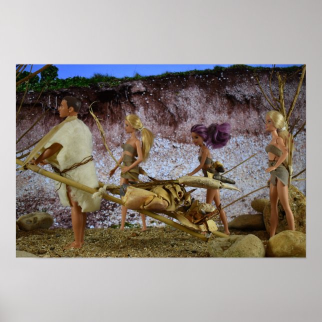 Póster De vuelta a casa después de la caza. poster (Frente)