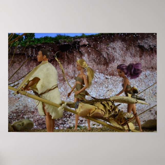 Póster De vuelta a casa después de la caza. poster (Frente)