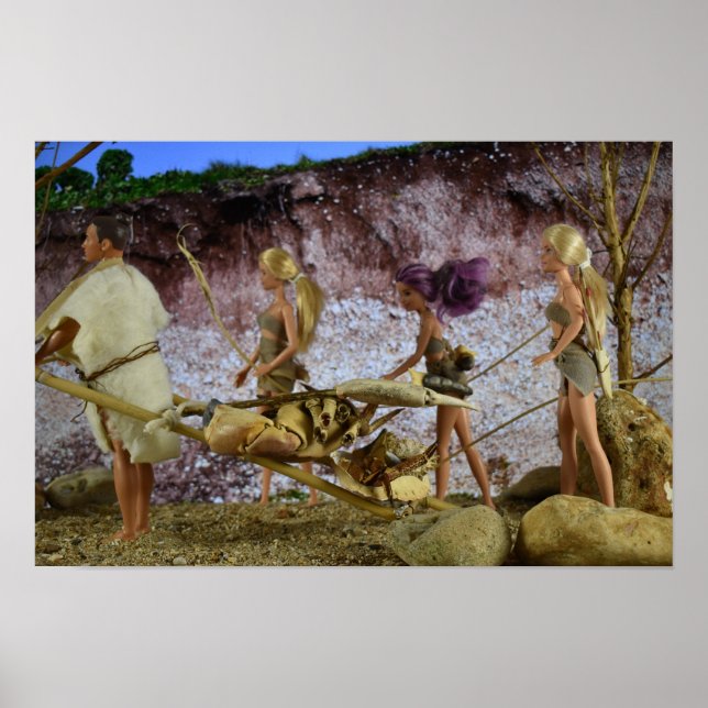 Póster De vuelta a casa después de la caza. poster (Frente)