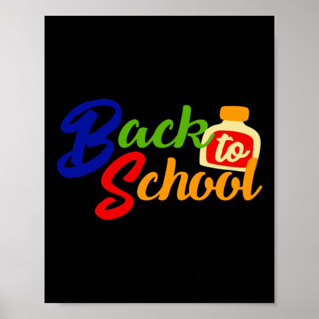 Póster De vuelta a la escuela  (Frente)