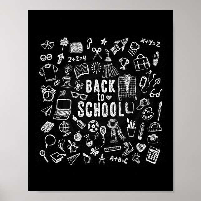 Póster De vuelta a la escuela 3 (Frente)