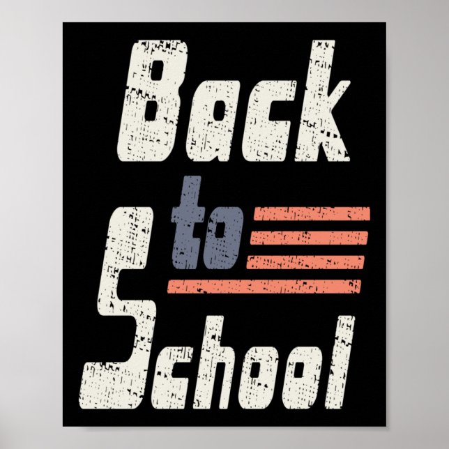 Póster De vuelta a la escuela 4 (Frente)