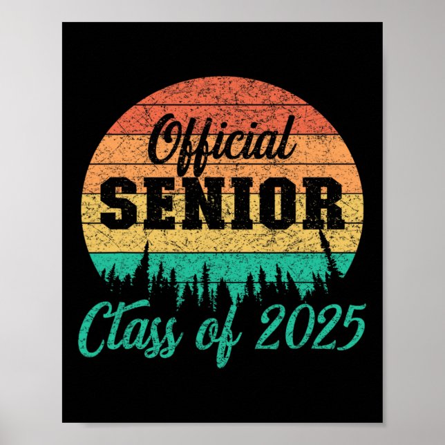 Póster De Vuelta A La Escuela 4 Senior 2025 (Frente)