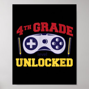 Póster De vuelta a la escuela juego de video desbloqueado