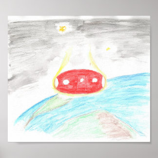 Póster De vuelta a la Tierra