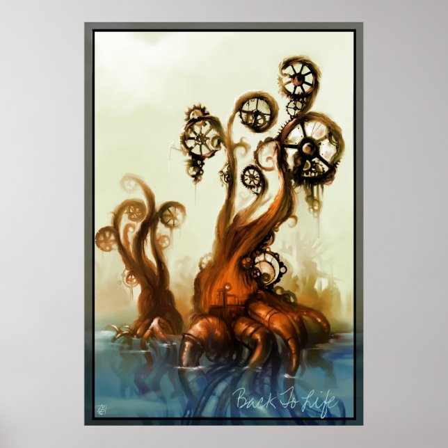 Póster De vuelta a la vida (Frente)