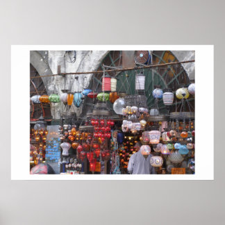 Póster de vuelta al estado medieval de estambul