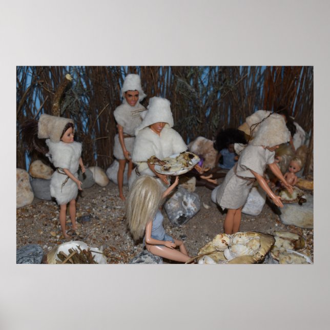 Póster De vuelta de la caza. (Frente)