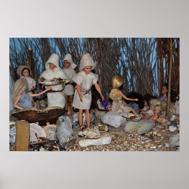 Póster De vuelta de la caza. (Frente)