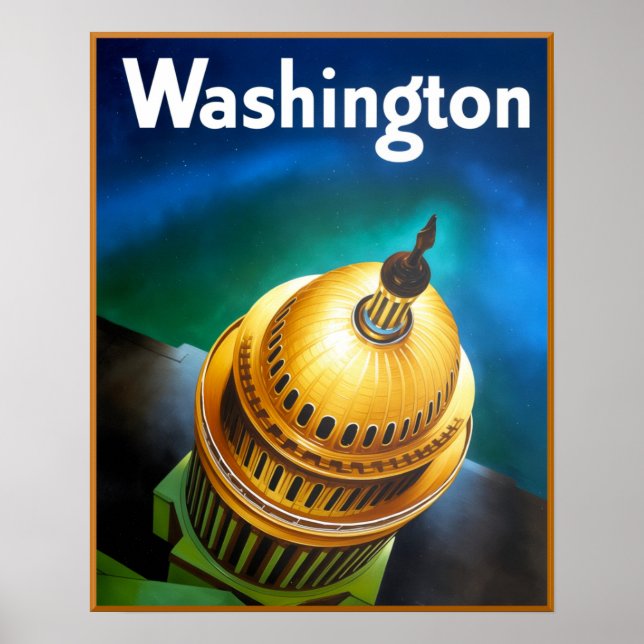 Póster de Washington DC (Frente)