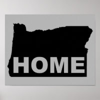 Póster de Washington, hogar lejos del estado