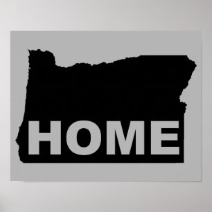 Póster de Washington, hogar lejos del estado