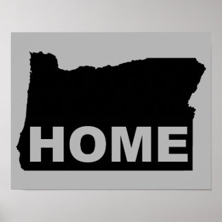Póster de Washington, hogar lejos del estado