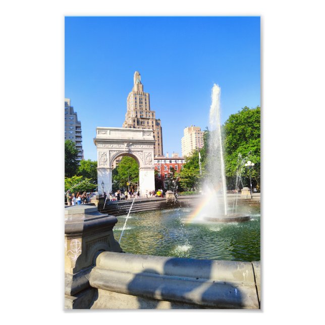 Póster de Washington Square Park Nueva York Foto (Frente)