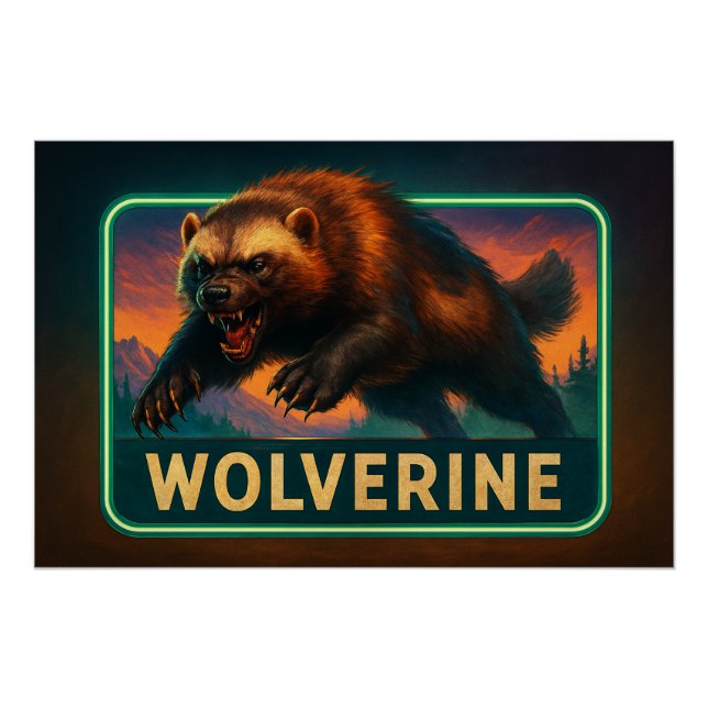 Póster de Wolverine (Anverso)