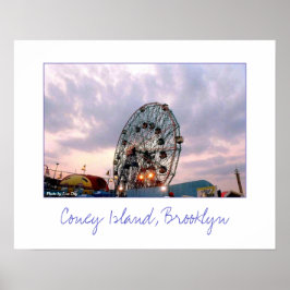 Póster de 'Wonder Wheel al crepúsculo'