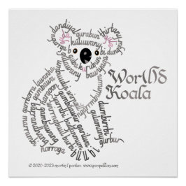 Poster de World Word Koala