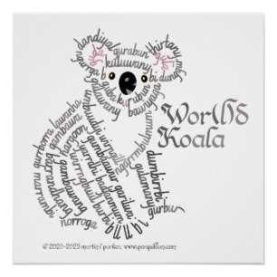 Poster de World Word Koala