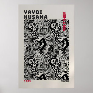 Póster de Yayoi Kusama - Impresión abstracta de Ya