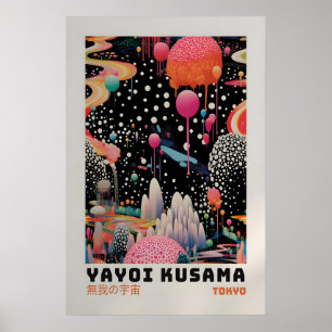 Póster de Yayoi Kusama - Impresión abstracta de Ya