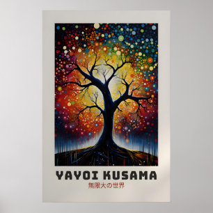 Póster de Yayoi Kusama - Impresión abstracta de Ya