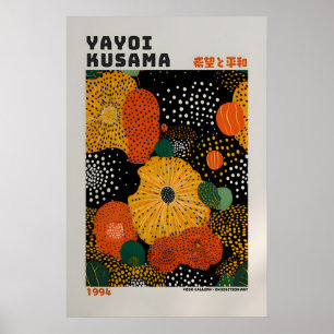 Póster de Yayoi Kusama - Impresión abstracta de Ya