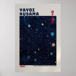 Póster de Yayoi Kusama - Impresión abstracta de Ya