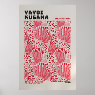 Póster de Yayoi Kusama - Impresión abstracta de Ya