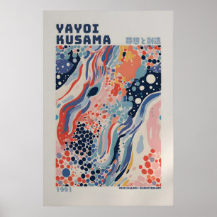 Póster de Yayoi Kusama - Impresión abstracta de Ya