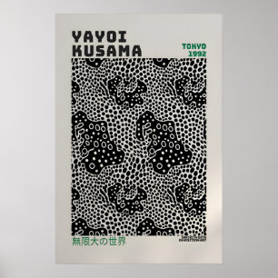 Póster de Yayoi Kusama - Impresión abstracta de Ya