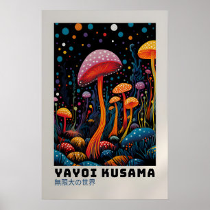 Póster de Yayoi Kusama - Impresión abstracta de Ya