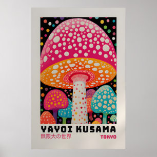 Póster de Yayoi Kusama - Impresión abstracta de Ya