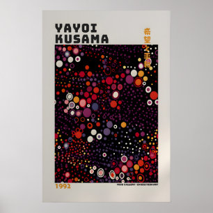 Póster de Yayoi Kusama - Impresión abstracta de Ya