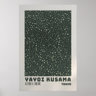 Póster de Yayoi Kusama - Impresión abstracta de Ya