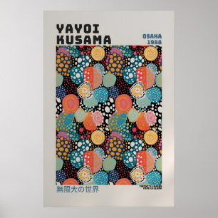 Póster de Yayoi Kusama - Impresión abstracta de Ya