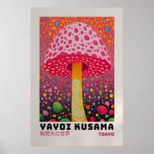 Póster de Yayoi Kusama - Impresión abstracta de Ya
