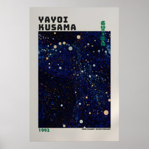 Póster de Yayoi Kusama - Impresión abstracta de Ya