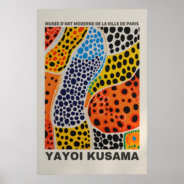 Póster de Yayoi Kusama - Impresión de Yayoi Kusama (Frente)