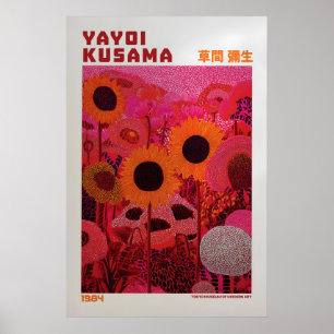 Póster de Yayoi Kusama - Inspirado en Yayoi Kusama