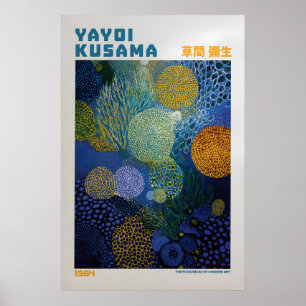 Póster de Yayoi Kusama - Inspirado en Yayoi Kusama