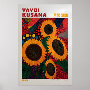 Póster de Yayoi Kusama - Inspirado en Yayoi Kusama