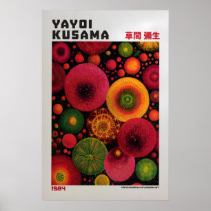 Póster de Yayoi Kusama - Inspirado en Yayoi Kusama