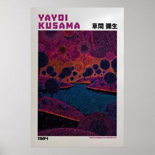 Póster de Yayoi Kusama - Inspirado en Yayoi Kusama